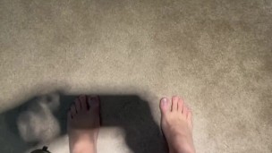 Short snippet of my feet 