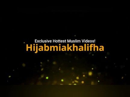 أخت صديقي المثيرة Cum on her Abaya
