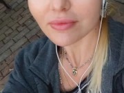 Public, risky flashee, cute pussy & tit 6/16