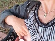 Public, risky flashee, cute pussy & tit 8/16