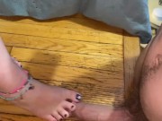 Standing Foot Job 8/16