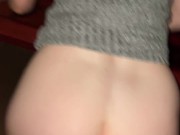 Real sex in public at the cinema with Darcy Dark. Pov Blowjob and sex big cock masturbate. 12/16