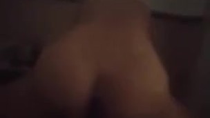 Loud moaning. Hard butt slap while on top.