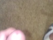 Shooting my cum load, while watching porn 5/16