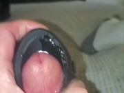 Shooting my cum load, while watching porn 7/16