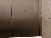 Basically naked in Walmart bathroom smoking 7/16