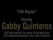 Spicy Latina Cougar Gabby Quinteros Serves Her Dom And Creams Her Burrito! 1/16