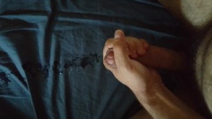 Hairy Uncut Big Cum with ten spurts of tasty Cum
