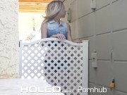 HOLED Skinny Girl Caught And Ass Fucked 1/16