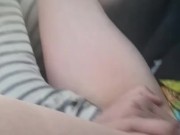 A taxi driver took me away to the mountains and fingered my tight pussy while driving 14/16