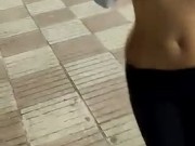 exposed girl exhibition caught in the street 1/16