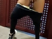 exposed girl exhibition caught in the street 16/16