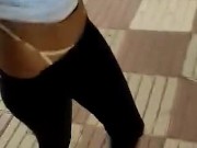 exposed girl exhibition caught in the street 4/16