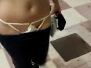 exposed girl exhibition caught in the street 9/16