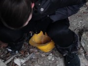 Viktoria Goo - Urbex Pissing Trip - Piss in my Mouth! 13/16