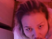 Girlfriend returned from a party and was fucked by her BF