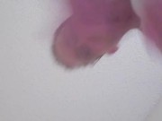 Stroking my cock nice and slow trying to not cim to quick  16/16