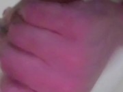 Stroking my cock nice and slow trying to not cim to quick  7/16