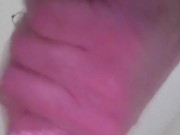 Stroking my cock nice and slow trying to not cim to quick  8/16