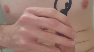 young gay double sounding and heavy cumshot