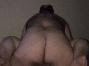 Squeezing so hard he had to pace himself 14/16