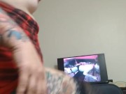 Reverse cowgirl  Sunshyne enjoys Texas BWC!