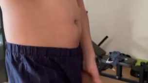 Jerking off and playing helicopter 