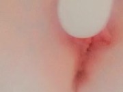Solo play with clit suction toy