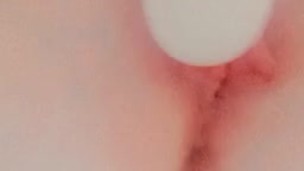 Solo play with clit suction toy