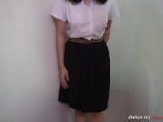 Melon Ice - รีบมีอะไรกับแฟนเพื่อน (ถ่ายที่บ้านเพื่อน) Sex with a friend's boyfriend NTR 1/16