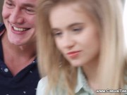 Casual Teen Sex - Lightfairy - She just can't have enough of this new amazing pleasure ass-riding her man in reverse position 1/16