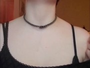 I love being a whore- cum with internet nymphomaniac big titty goth slut 6/16