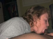 Redhead White Teen Sucks Big Black Dick 2  3/16