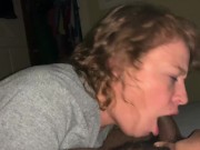 Redhead White Teen Sucks Big Black Dick 2  5/16