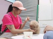 獨居宅男叫外送 超幸運幹爆正妹外送員Call delivery super lucky to fuck with big tits delivery girl swag daisybaby 3/16