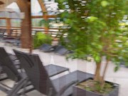 Public water park fun with sexy babe - Tonny and Mia 12/16