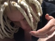 Close up POV blowjob swallow 2/16