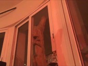 390 (02) - White Milf in Satin Nightie, rimming, sucking, clothed-sex (dress and satin lingerie) 15/16