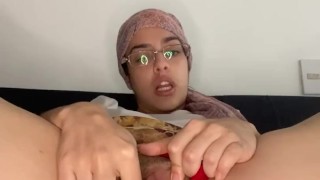 Arab giving female anatomy lessons using her vagina as a sample if ...