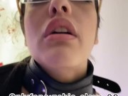 With chains and drinking milk this Arab girl is very horny 10/16