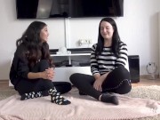 Geile Brünetten, die auf Oralsex stehen 6/16