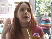 Cute Babe Plays Outdoors 16/16