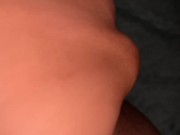 Fingering my tight pussy under the covers 6/16