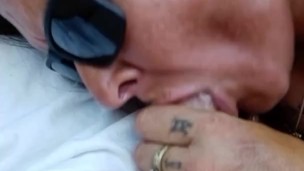 Hardcore Facefucking my Girlfriend driving 80mph down I-5