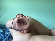 Anal with an 8.5in dildo 11/16