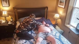 Burglar jerks off bear