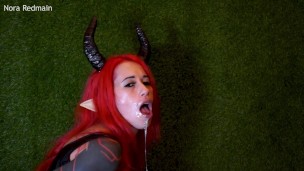 Horny Succubus Sloppy Face Fuck by Nora Redmain TRAILER