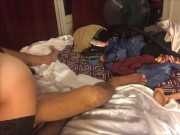 405 - Glamourous Clothed Girl in Satin Lingerie, Heels and Stockings 13/16