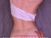 POV. Filled with sperm pussy of the most beautiful model on the planet. FoxyElf 1/16