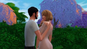 SRANGER FUCK !!! HIS DICK IS SO BIG ( 3D AUDIO / ASMR / ) / SIMS 4 /